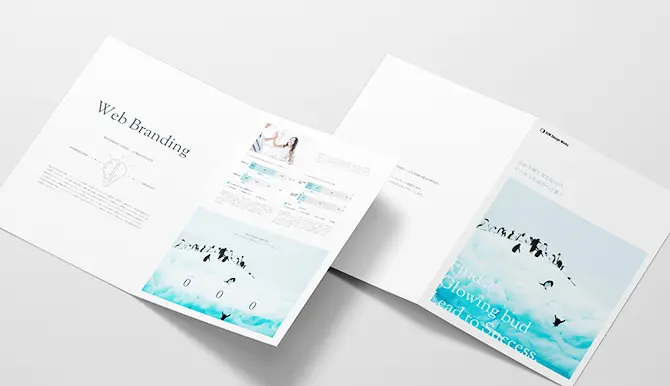 会社案内、パンフレットの制作